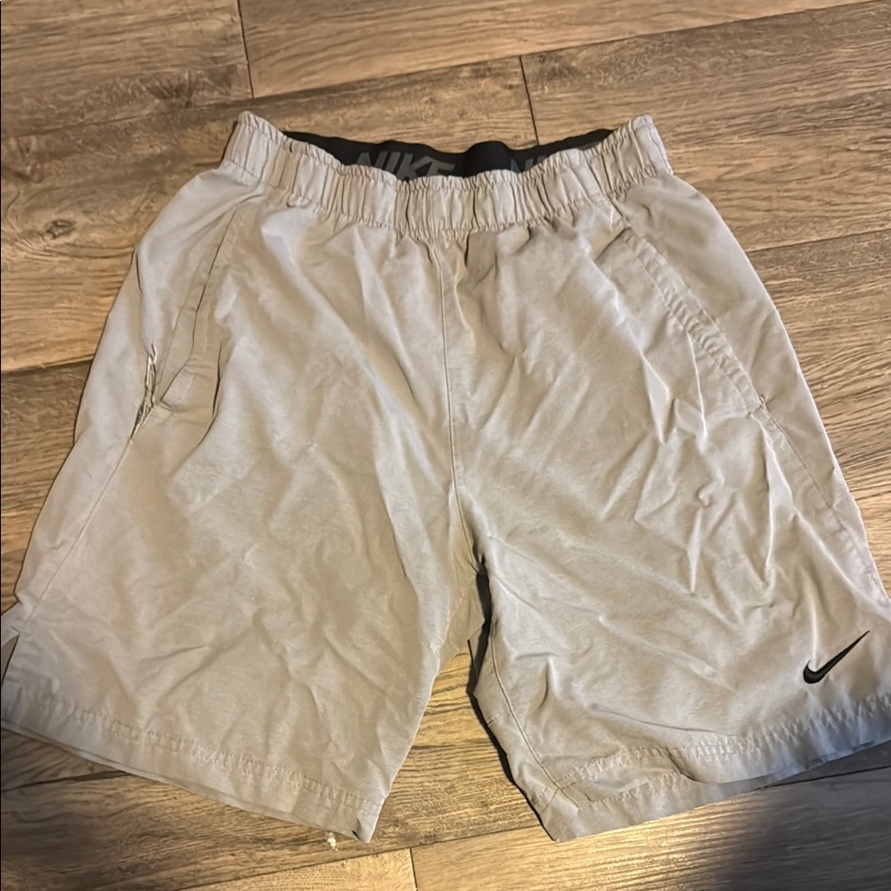 Nike Gray Athletic Performance Shorts